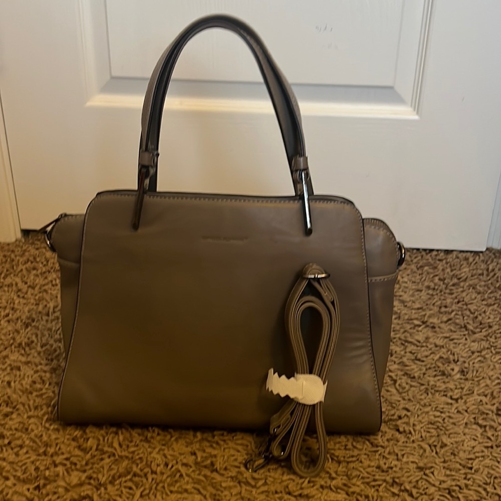 Javid Jones Satchel with crossbody strap